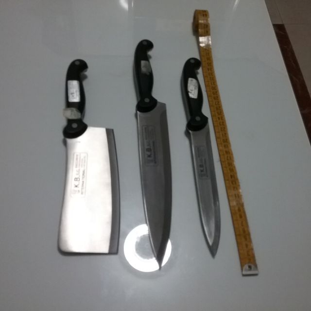 Set 3 Cuchillos Profesionales K.B.SG