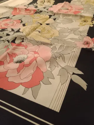 Foulard Fiorini floreale vintage