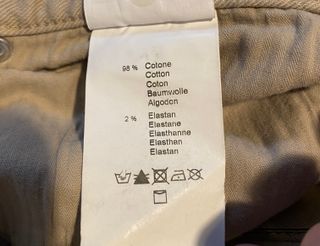 Pantaloni Corneliani CC Collection beige taglia 48