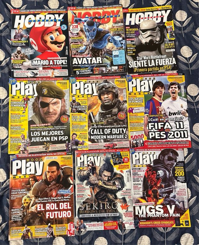 Lote Revistas Nintendo, Hobbyconsolas y Playmania