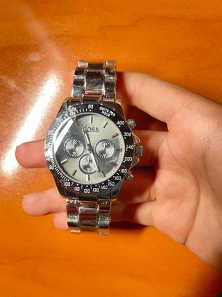 Reloj Hugo Boss Plateado Cronógrafo