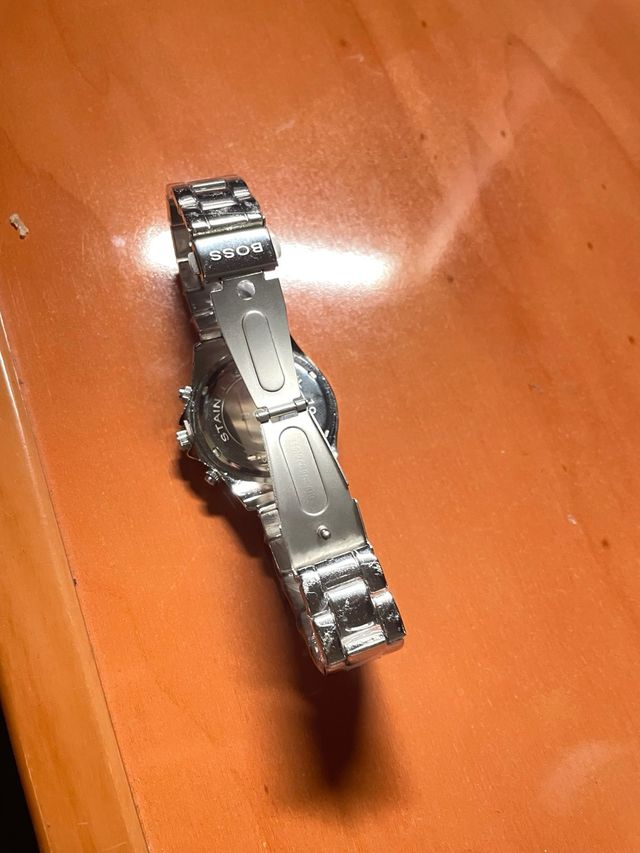 Reloj Hugo Boss Plateado Cronógrafo