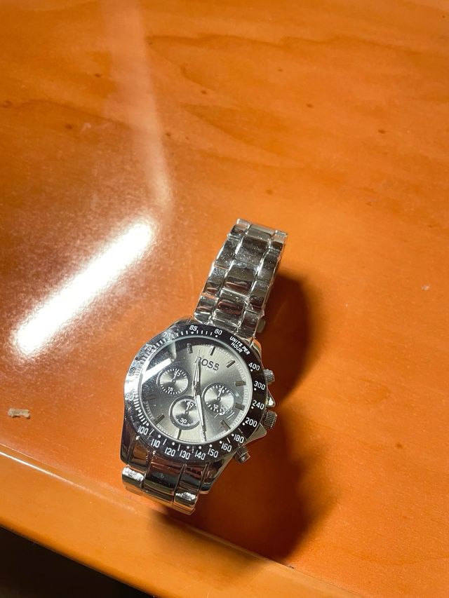 Reloj Hugo Boss Plateado Cronógrafo