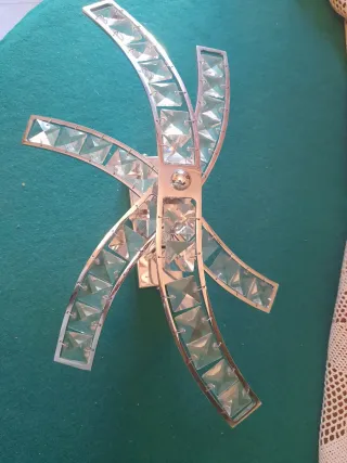 Applique da parete design moderno cristalli