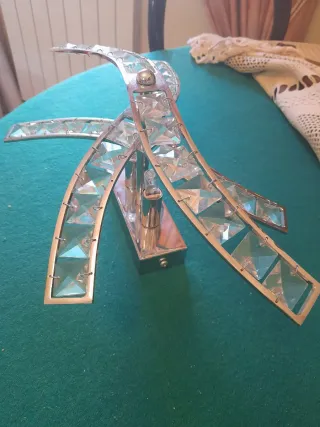 Applique da parete design moderno cristalli