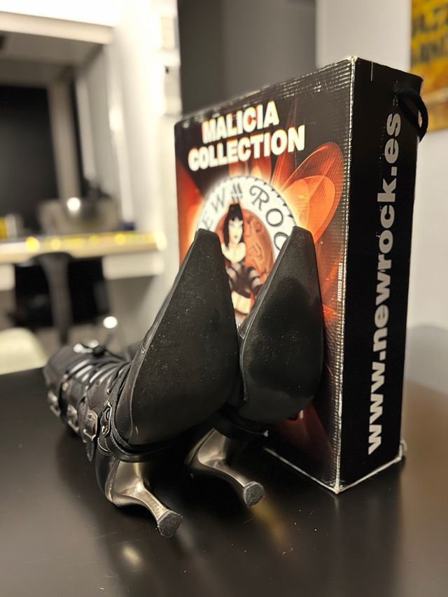 Botas New Rock Mujer Talla 40