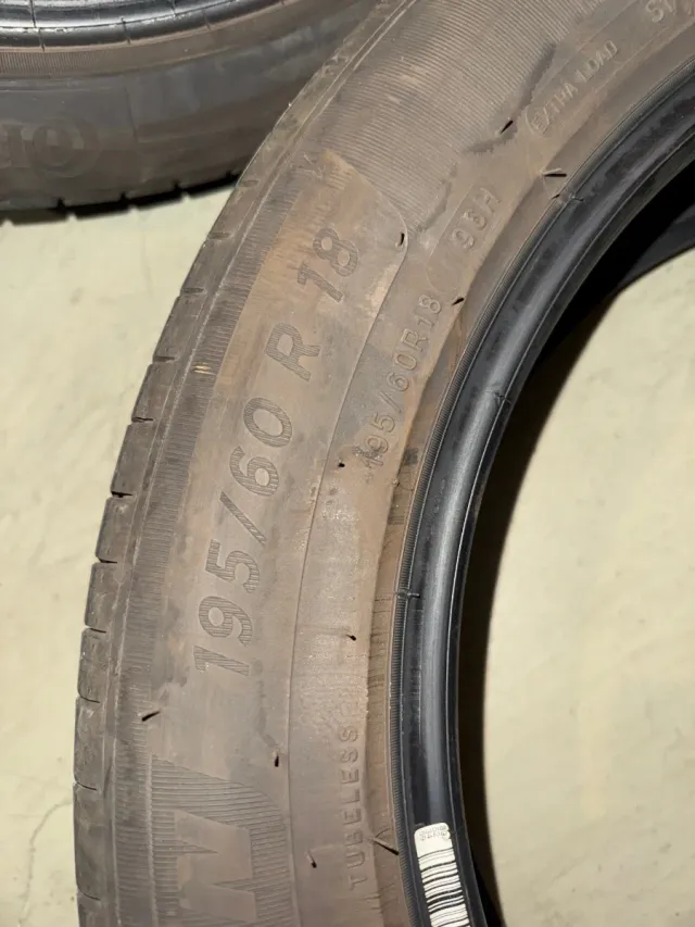 UN Michelin E Primacy 195/60R18 96H S1