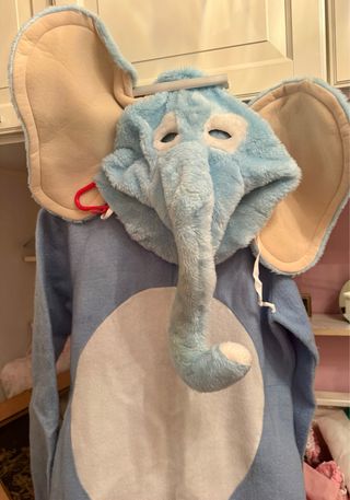 Disfraz Elefante Azul adulto