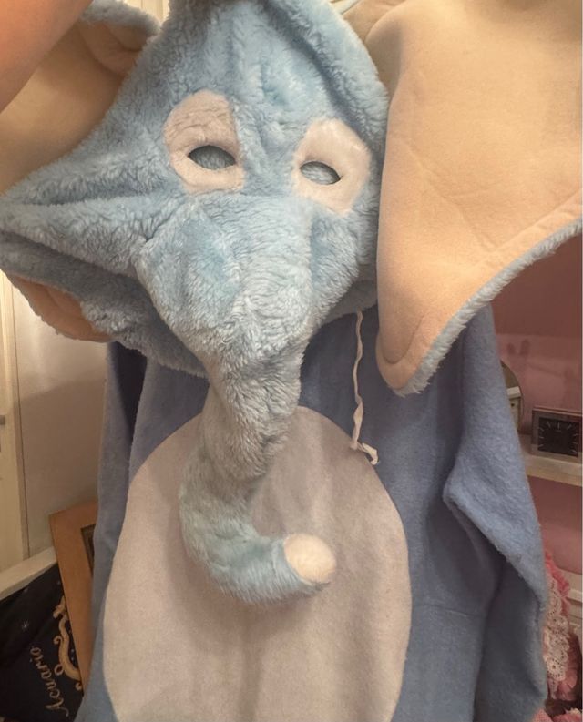 Disfraz Elefante Azul adulto