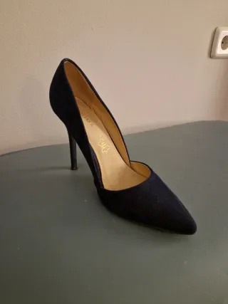 Zapatos de tacón azul oscuro Primark