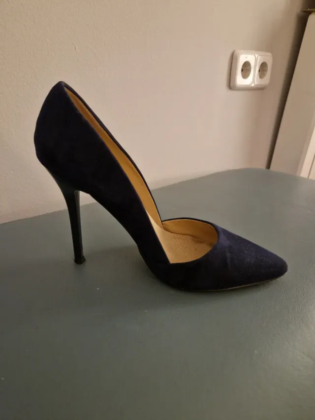 Zapatos de tacón azul oscuro Primark