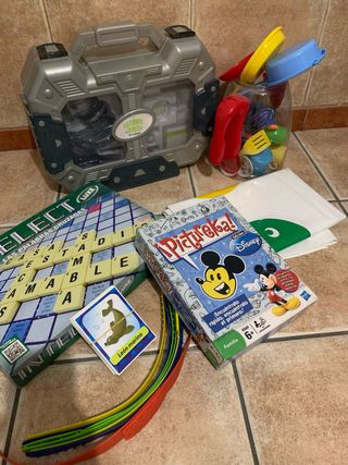 Lote de juegos: Pictureka, Select, Futuros Genios