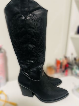 Botas cowboy negras