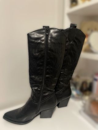 Botas cowboy negras
