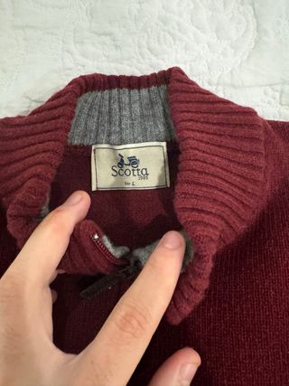 Jersey Scotta cremallera