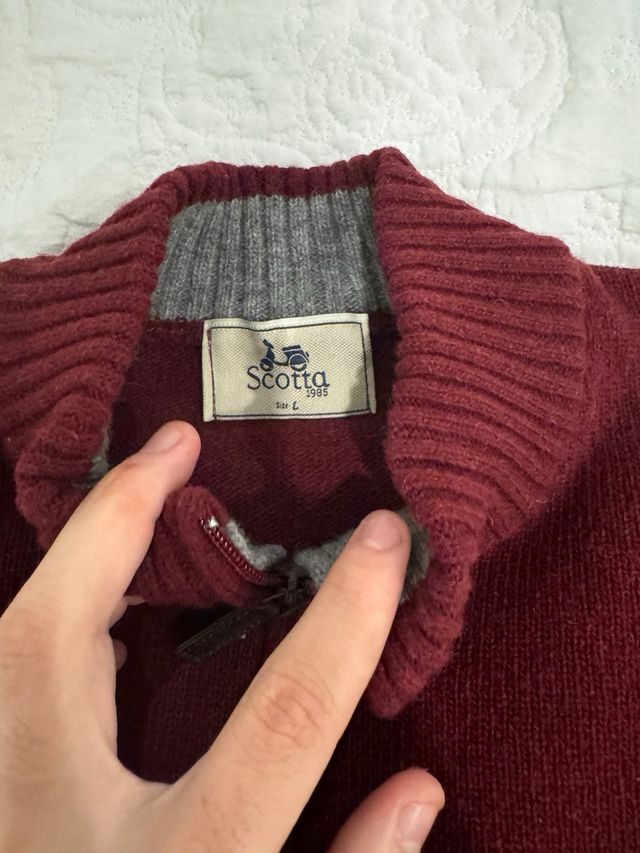 Jersey Scotta cremallera