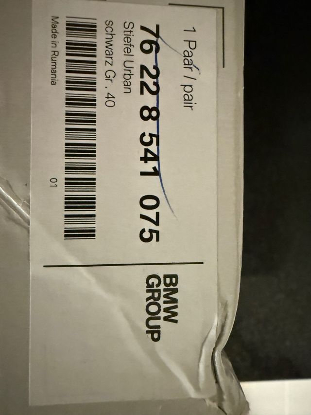 Botas Moto BMW Motorrad Talla 40