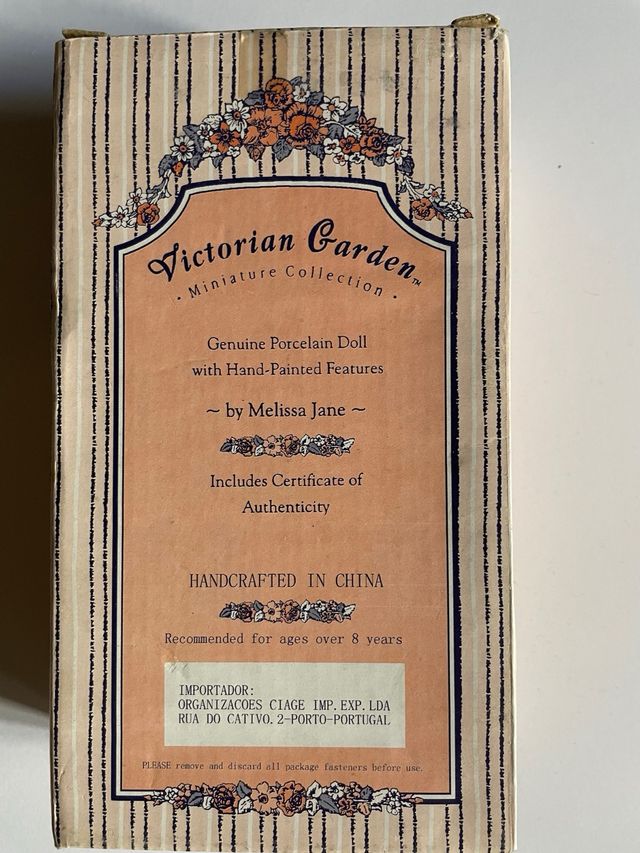 Muñeca porcelana Victoriana Colección