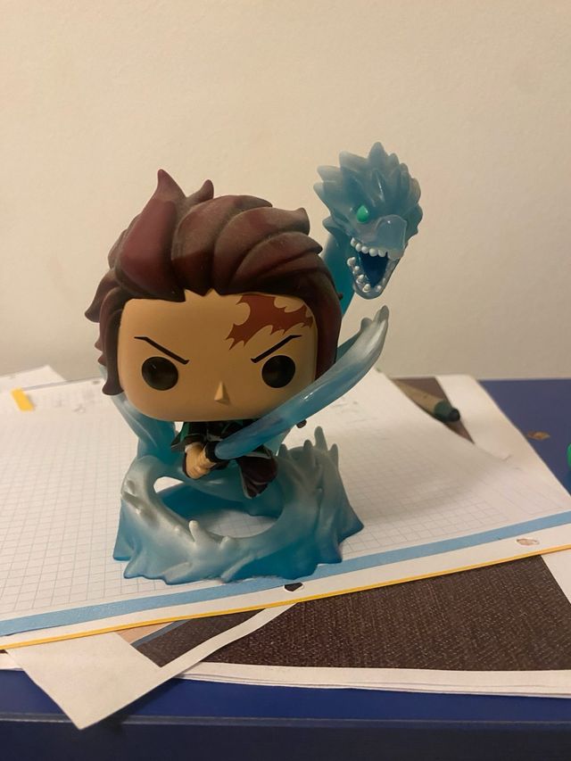Funko Pop Anime Tanjiro con Dragón