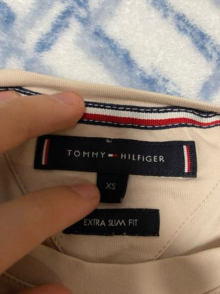 Camiseta Tommy Hilfiger Beige Original