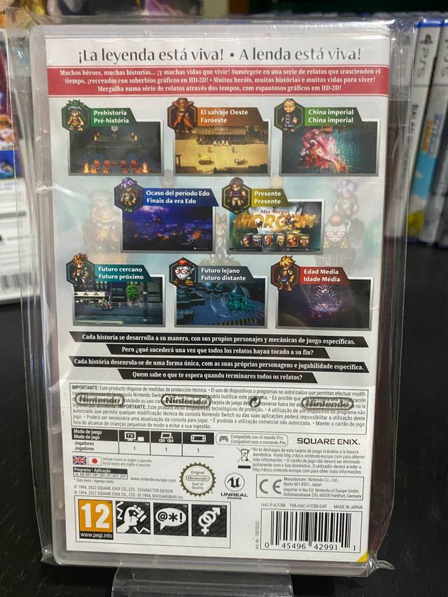 Live A Live Nintendo Switch Precintado