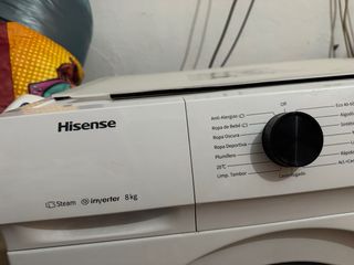 Lavadora Hisense Inverter 8kg