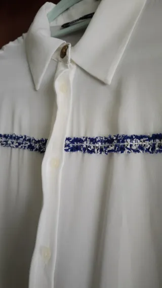 Camisa blanca Zara