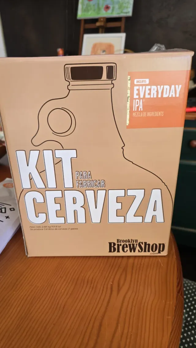 Kit para hacer cerveza IPA Brooklyn BrewShop