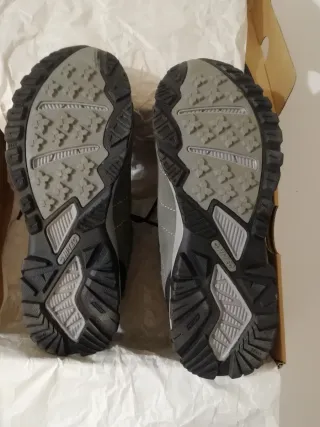 Botas de montaña hombre grises n°40