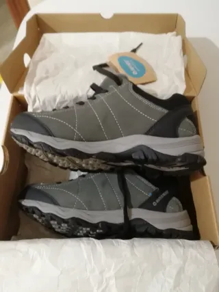 Botas de montaña hombre grises n°40