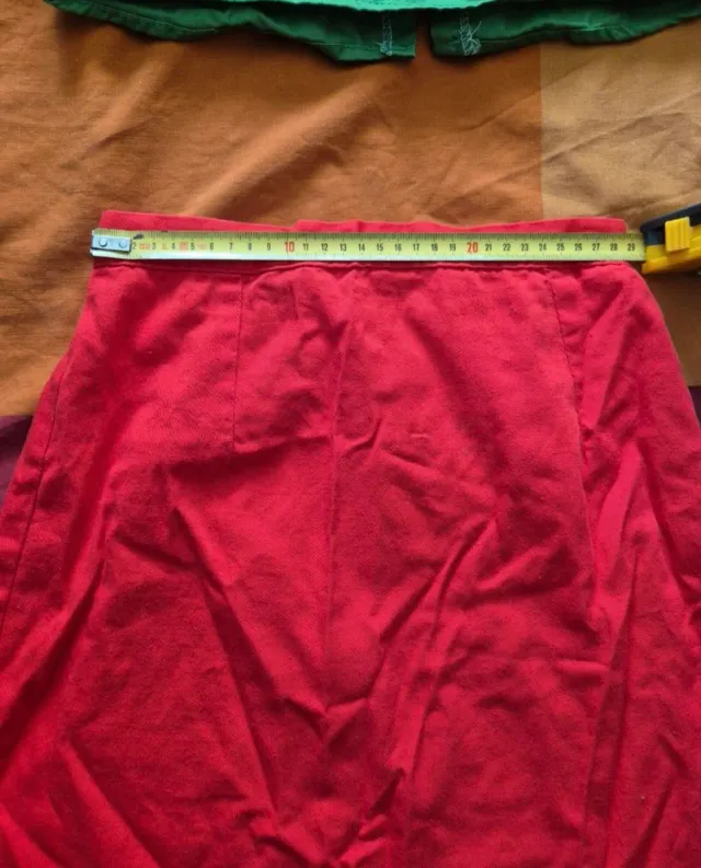 Conjunto falda y chaleco pastora talla 6