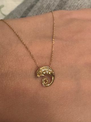 Collar Camaleón Aristocrazy Oro 18k