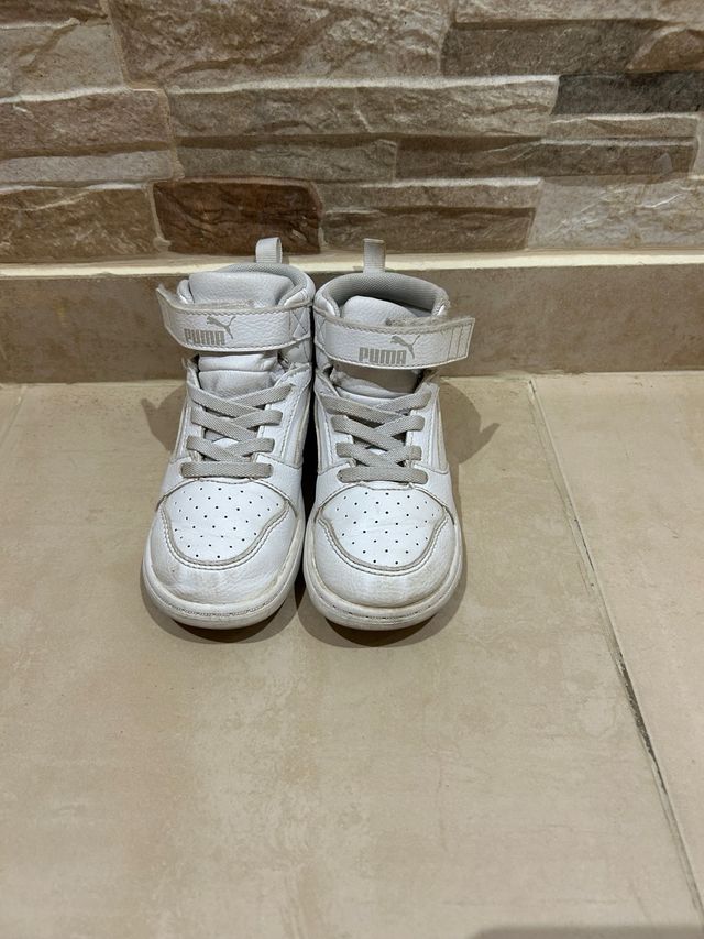 Zapatillas bota Puma Blancas T26