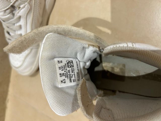 Zapatillas bota Puma Blancas T26