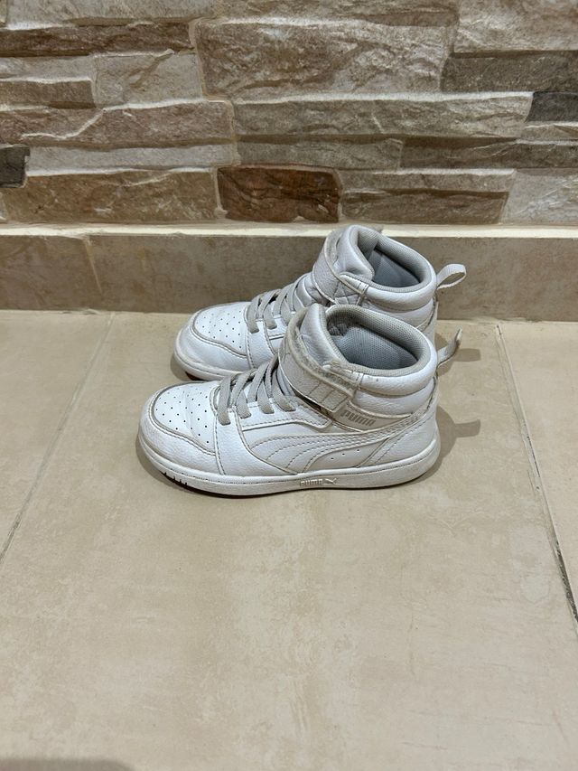 Zapatillas bota Puma Blancas T26