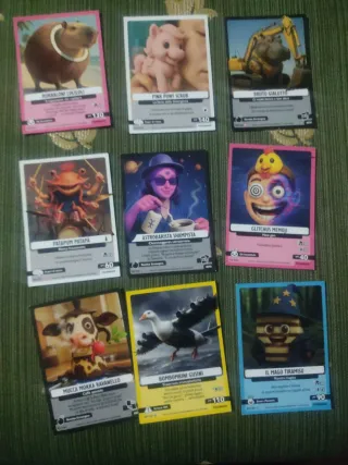 Cartas Coleccionables Italian Brainrot