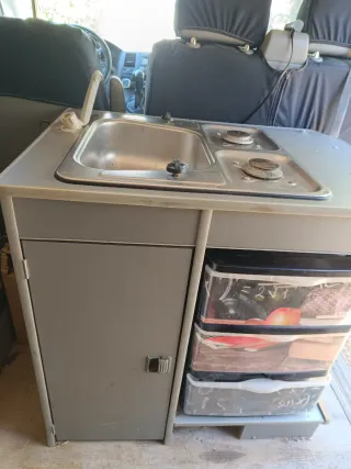 Mueble Camper Reimo con Fregadero y Cocina