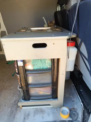 Mueble Camper Reimo con Fregadero y Cocina