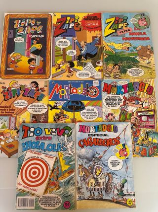21 tebeos y cómics (todos 60€ y 5€ cada uno)