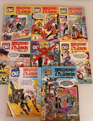 21 tebeos y cómics (todos 60€ y 5€ cada uno)