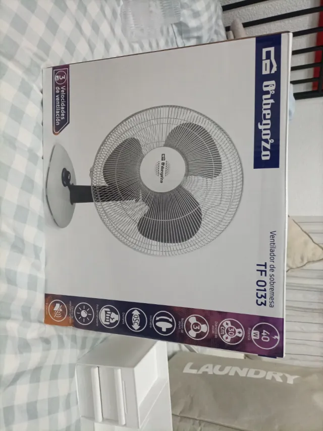 Ventilador Orbegozo TF 0133 sobremesa
