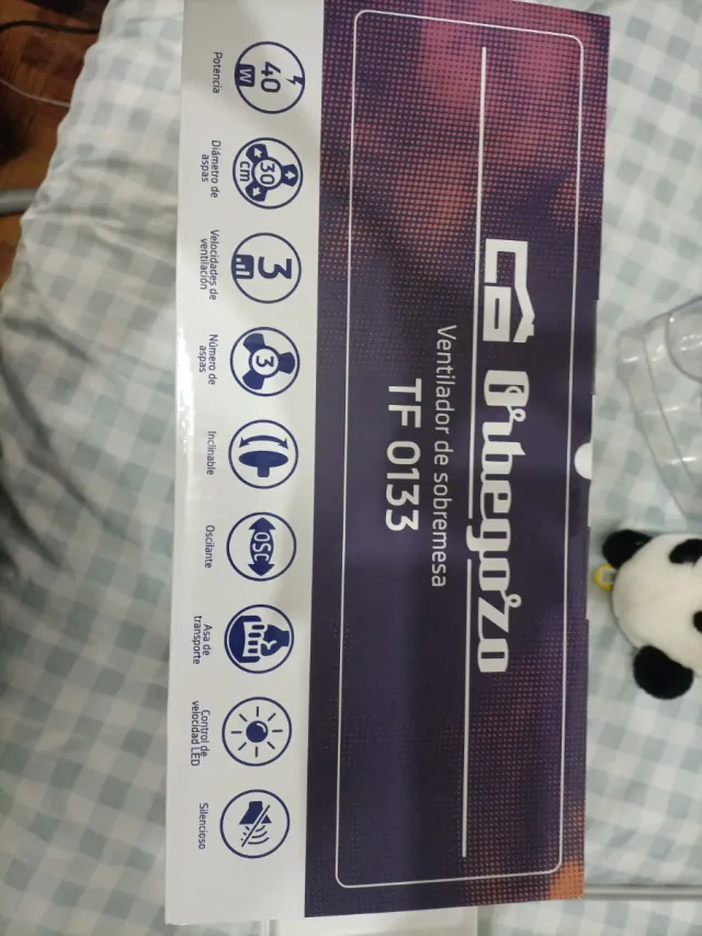 Ventilador Orbegozo TF 0133 sobremesa