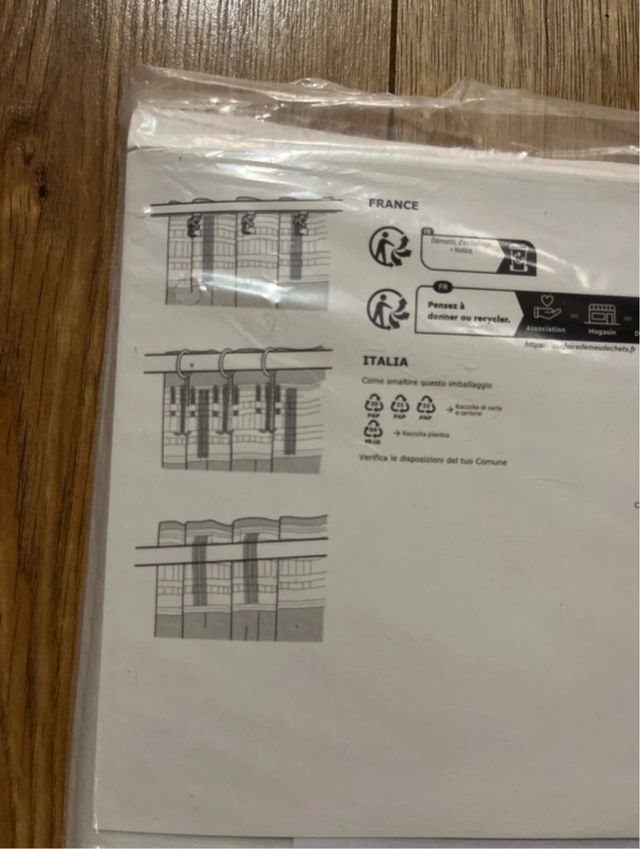 Cortinas Ikea Blancas Tela (2x)