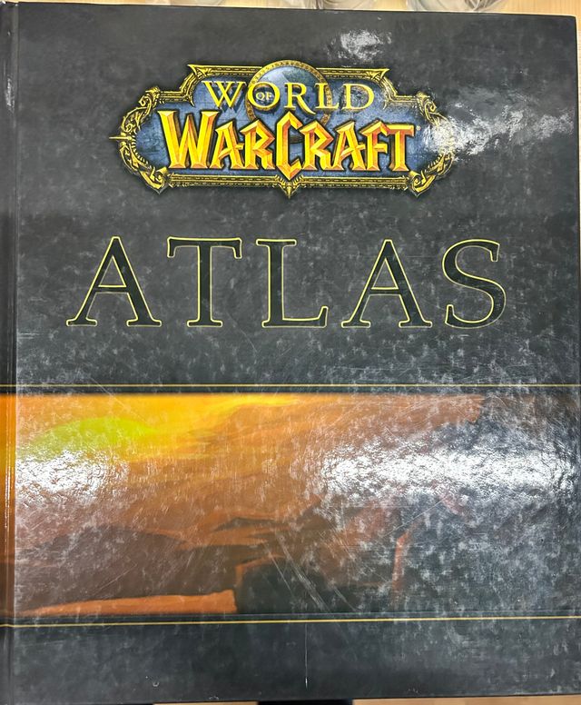 World of Warcraft Atlas lote 3 libros