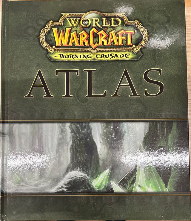 World of Warcraft Atlas lote 3 libros