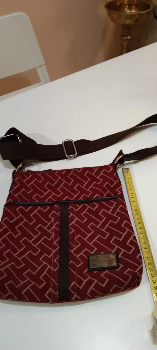 Bolso Tommy Hilfiger Mujer Rojo y negro