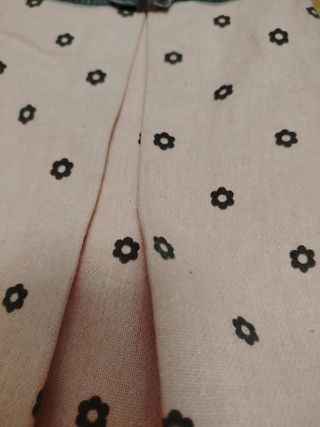 Vestido niña Iana rosa estampado flores