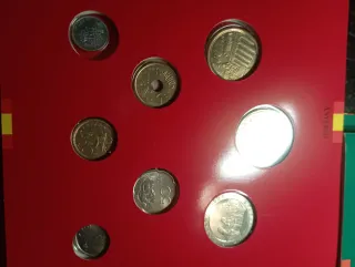 Colección monedas curso legal 1983-1985