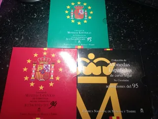 Colección monedas curso legal 1983-1985