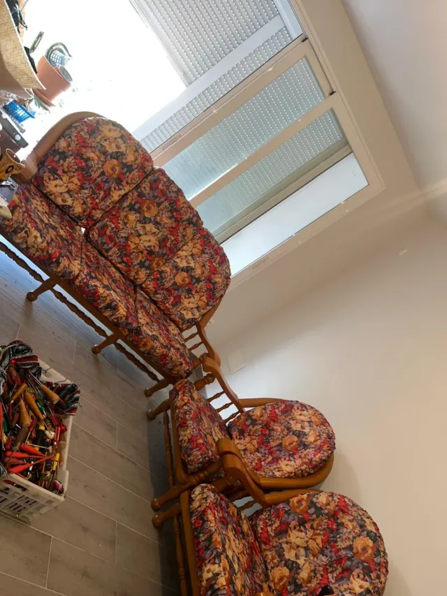 Conjunto sofás 3 plazas y 2 sillones